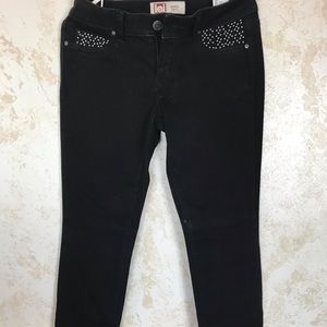Lei Emma jegging black jean size 9 junior